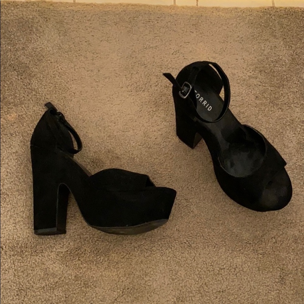Torrid black heels